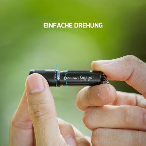 Olight I3E EOS Mini LED Taschenlampe Schlüsselanhänger 90 Lumen & 44m Reichweite - Bild 4 von 9