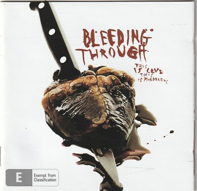 Bleeding Through   This Is Love, This Is Murderous CD/DVD