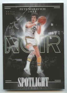 2023-24 Panini Noir Pete Maravich Spotlight /99 NO.8 Utah Jazz Legend