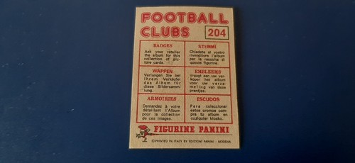 Figurine Panini Football Clubs 1975 con velina - Scegli dall'elenco - Zdjęcie 281 z 421