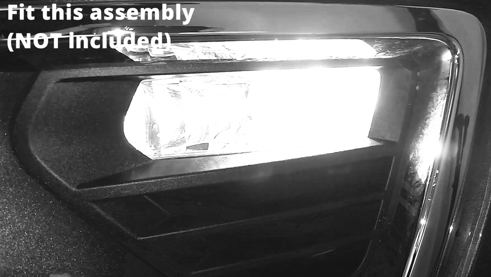 Faros antiniebla delanteros LED 2 colores para Ford Expedition 2018-2020, luz antiniebla trasera Foto 4 de 4