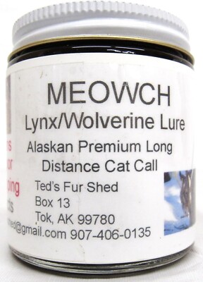 Teds Meowch Alaskan Premium Long Distance Cat Call 4 Ounce Jar