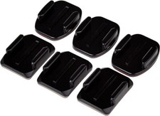 GoPro Curved + Flat Adhesive Mounts - 3 Curved + Flat Sticky Mounts - HERO Series