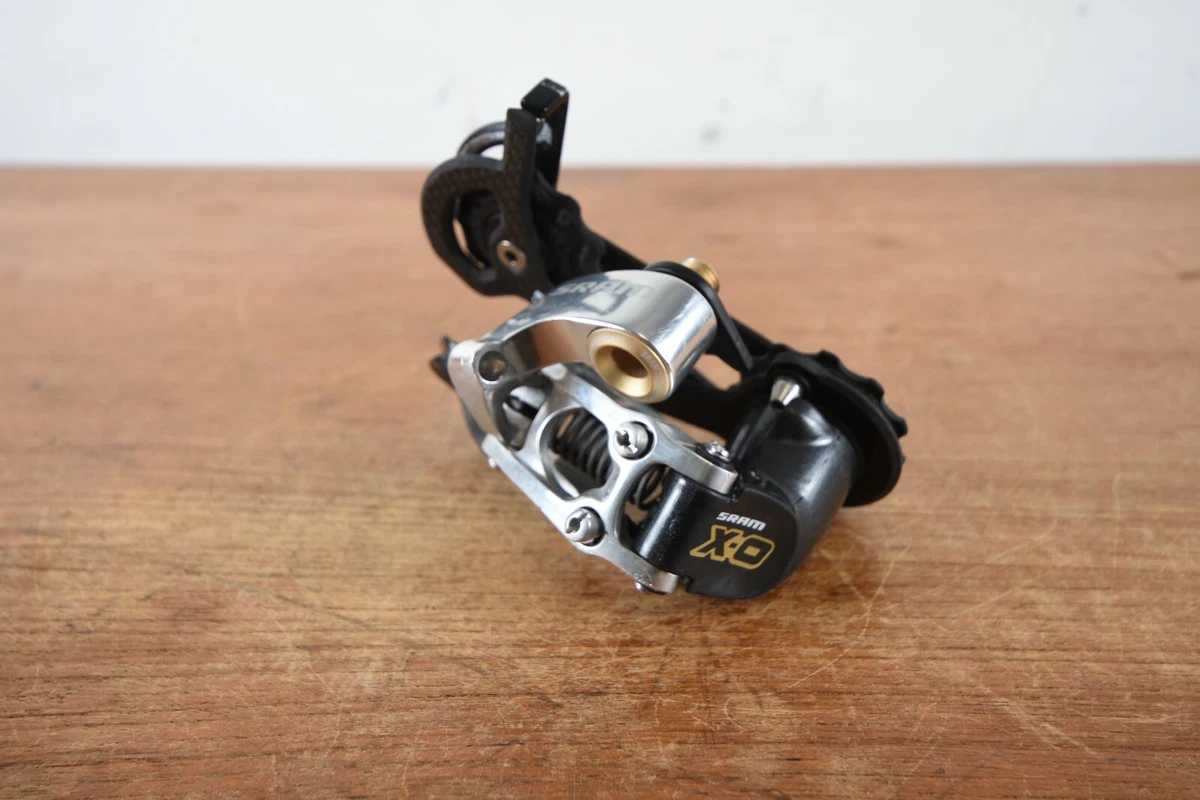 SRAM X0 Rear Derailleur 9 Speed Black Carbon Box XO Gold 20th