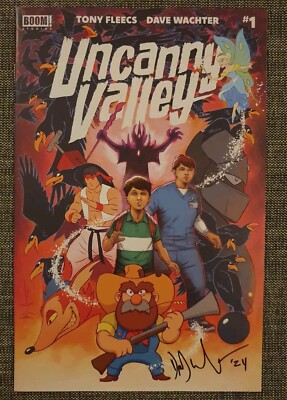 Uncanny Valley #1 Signed by Dave Wachter