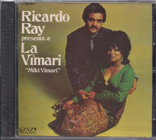 Salsa RARE CD FANIA First Pressing RICARDO RAY presenta a LA VIMARI felices dias
