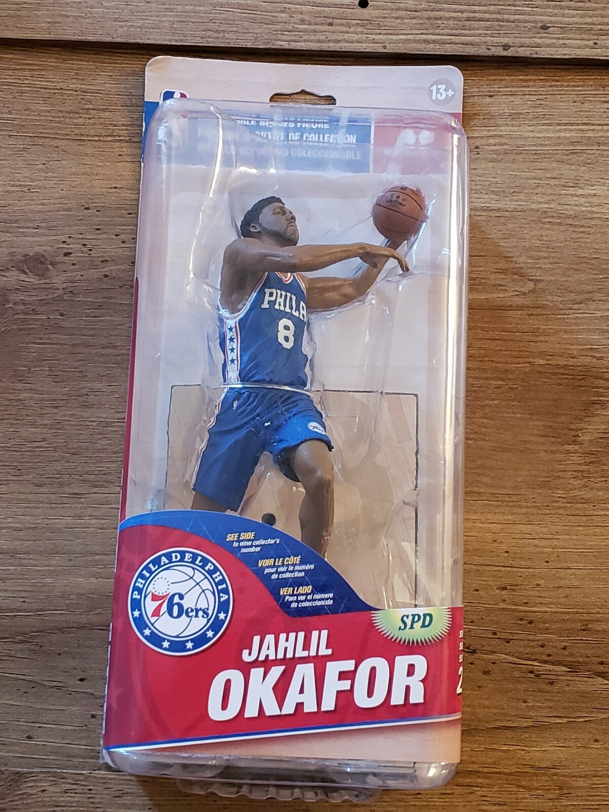 NBA Series 28 Philadelphia 76ers Jahlil Okafor McFarlane Action Figure Brand New