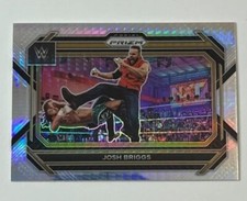 2023 Panini Prizm WWE Wrestling Hyper Prizm Josh Briggs 