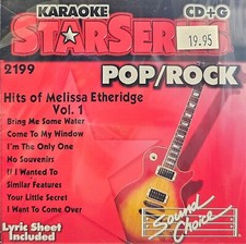 SC2199 MELISSA ETHERIDGE SOUND CHOICE KARAOKE CDG LOT WA