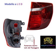 FARO FANALE POSTERIORE ESTERNO DX PER X3 F25 2010 2017 LED FANALINO STOP GRUPPO