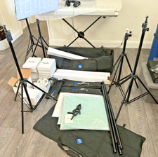 LS Pro Photo Studio Lighting Backdrop Setup Complete Photography Background