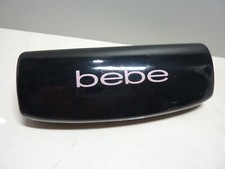 BEBE SUNGLASSES EYEGLASSES CLAM SHELL HARD CASE BLACK