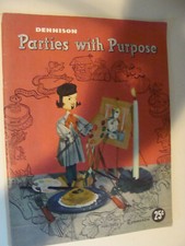 Parties With a Purpose Dennison Crepe Paper 1953 Craft manual