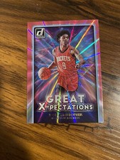 Josh Christopher 2021-22 Panini Donruss Great X-Pectations Pink Holo Laser RC 