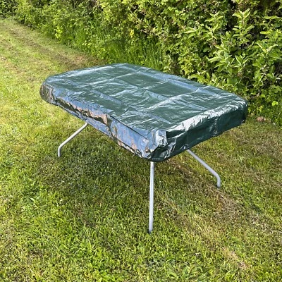 Garden Table Top Cover Patio Outdoor Waterproof Rectangle Furniture Green 130cm