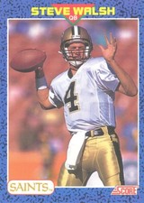 YOUNG-SUPERSTAR Steve Walsh SAINTS The U! Miami HURRICANES