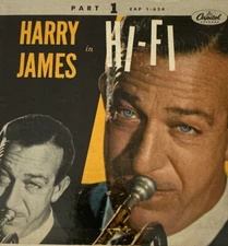 Harry James 45 Hi-Fi CAPITOL EAP 654  Part 1 & 2 jazz big band EX