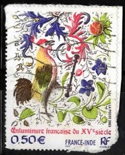 2003. Enluminure française du XVè siècle. N°3629.
