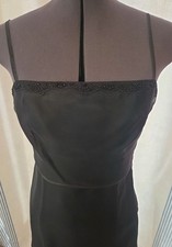 Ann Taylor Black Lace Beaded Cocktail Dress Size 0-4