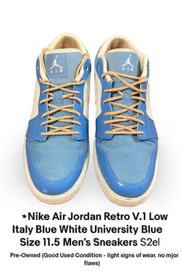 Size 11.5 - Jordan Retro V.1 Italy Blue