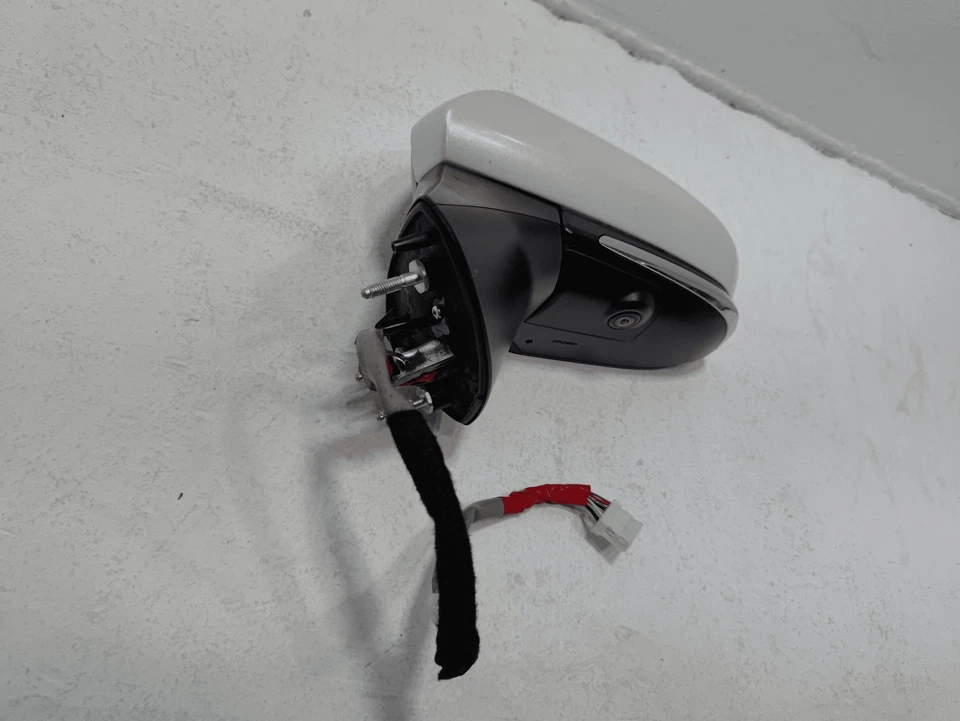 Espejo retrovisor delantero para puerta del conductor Toyota Camry 2018-2020 con punto ciego y vista envolvente OEM Foto 3 de 4