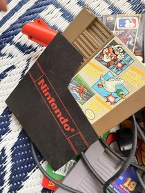 Nintendo NES Game Lot Controllers Zapper Dr Mario 1943 Mario Duck Hunt 510L