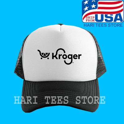 Kroger Store Usa Adjustable White Trucker Hat Size Adult