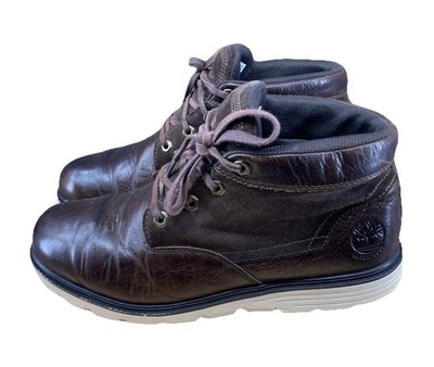 Size 9.5 TIMBERLAND  WALDEN PARK  Mountain Hiking Boots Genuine A1K7U