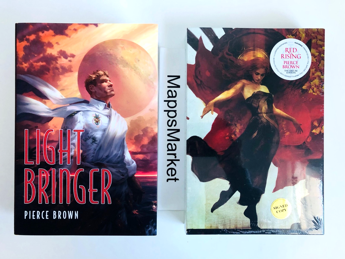 SIGNED Light Bringer SUBTERRANEAN PRESS &amp;amp; Red Rising DELUXE