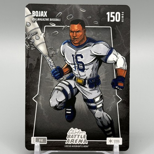 2026 Bo Jackson Battle Arena Bojax Steel PSA Magazine Baseball Promo #P-8