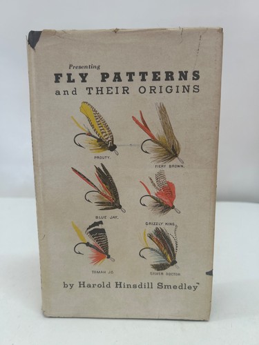 Vintage Fly Fishing Book "Fly Patterns and Their Origins" Smedley 1950 HB/DJ