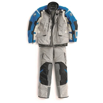 #ad BMW Motorrad Rallye Blue Grey JACKET and PENT Men#x27;s Motorcycle Motorbike Ride $310.99