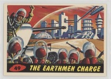 1994 Topps Mars Attacks! Archives The Earthmen Charge #49 0yg9
