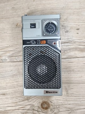 Vintage Duette tragbares Radio Model no LK 3008 A funktionstüchtig 80er 70er Jahre