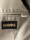 Tobiki Men's Tan 2-Piece Suit 44L 34R Single-Breasted 3-Button Pleated — photo 2