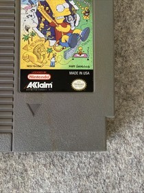 Los Simpson: Bart vs. el mundo (NES, 1991) - Solo cartucho - T&W