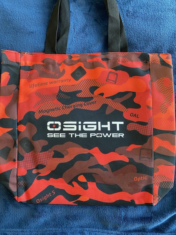 Olight- OSight Flashlight Tote Bag - Red Camo Shot Show 2026 Las Vegas NV - NEW!