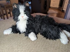 Ageless Innovation's Joy For All Companion Pets Black & White Tuxedo Cat Tested