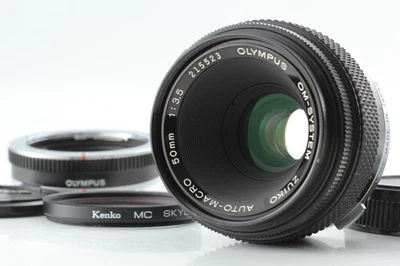 *Presque comme neuf* Objectif Olympus Zuiko Auto-Macro 50 mm f/3,5 MF avec... - Photo 1/4