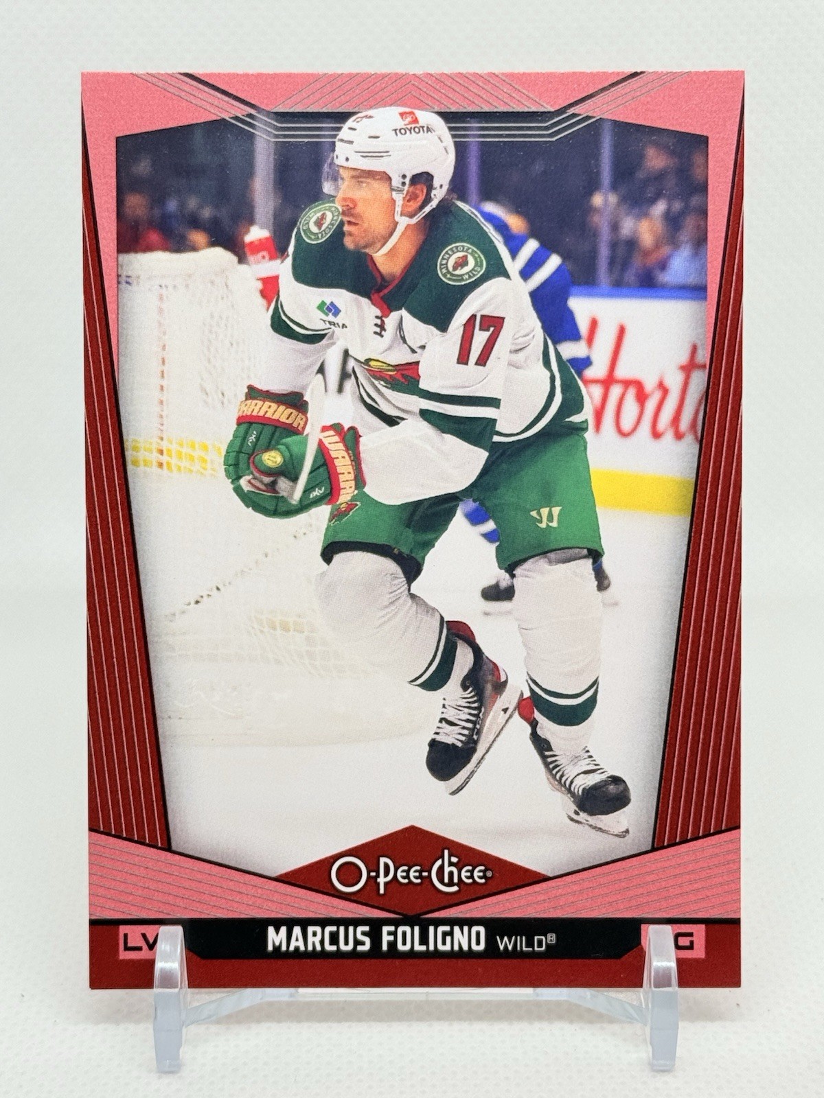 2024-25 O-Pee-Chee Marcus Foligno - Red Border #116