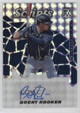 2021 Panini Mosaic Scripts Brent Rooker #SCR-RO Auto o7m