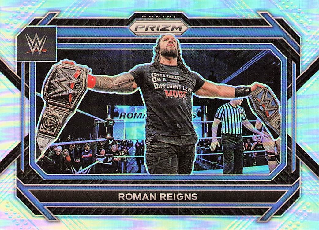 2023 Panini Prizm WWE #29 Roman Reigns Silver