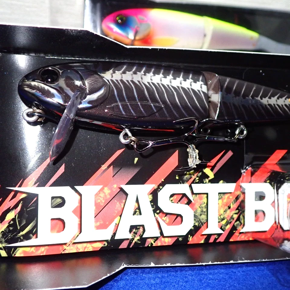 Cebo de natación JDM Jackall BLAST BONE 190F X 2 #1 Barramundi Bass Pike de Japón Foto 4 de 4