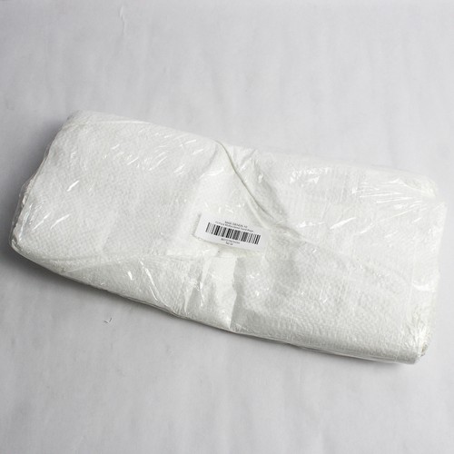 Set Of 10 White Sandbags W/ Ties Woven Polypropylene 50 lbs Capacity 14" x 26"