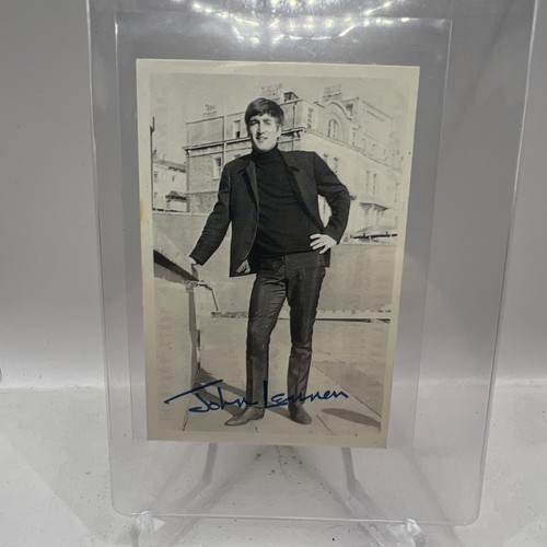 1964 Jenkki Hellas Beatles Gum #16 John Lennon - Foto 1 di 2