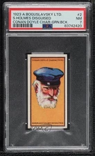 1923 Turf Cigarettes Conan Doyle Characters Green Back Sherlock Holmes #2 04le