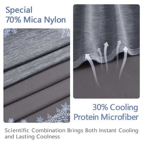 Cooling Blanket (90"x90"Queen Size) for Sweats Absorbs Heat to Keep Adults Co... - Picture 4 of 8
