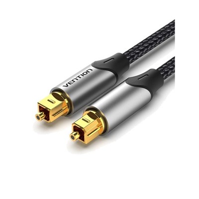 Langlebiges 2m Toslink-Kabel mit vergoldeten Steckern für kristallklaren Klang
