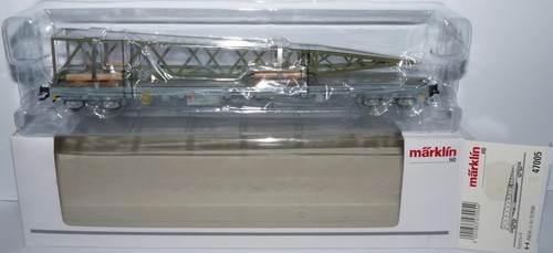 Märklin H0 47005 ++ Rungenwagen Rs der SBB mit Ladegut Mastteil in OVP ++#F1_405 | Condition: Gebraucht
