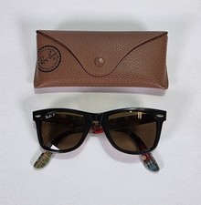 RAYBAN Wayfarer Special Series #10 Patch Work Plaid Rb2140 1135 50